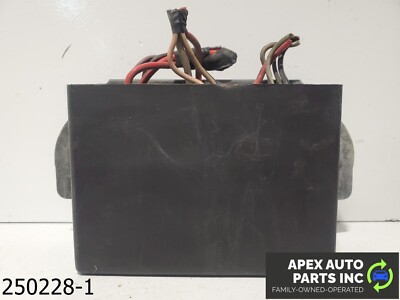OEM 1991-1995 Alfa Romeo 164 L 3.0L Control Unit Connections Switches 60566343