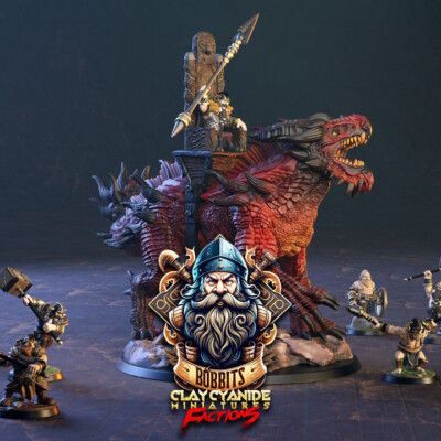 Bobbits by Clay Cyanide | D&D | DnD | Pathfinder | Print on Demand