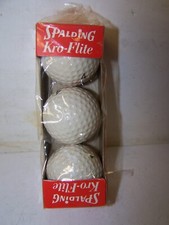 Vintage Kro-Flite Golf Balls Dimple 3 Balls New In Package