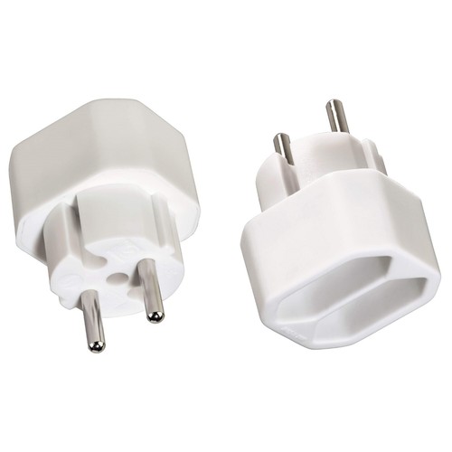 2X Hama Multi-Prise 2-Fach Adaptateur T-Verteiler - Photo 4/6