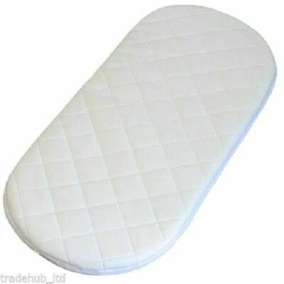 Super Soft Quality Baby Pram Moses Basket Mattress Waterproof Made in England UK