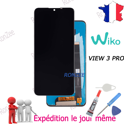 Ecran LCD d'origine pour Wiko View3 Pro avec Digitizer Full Assembly (Noir