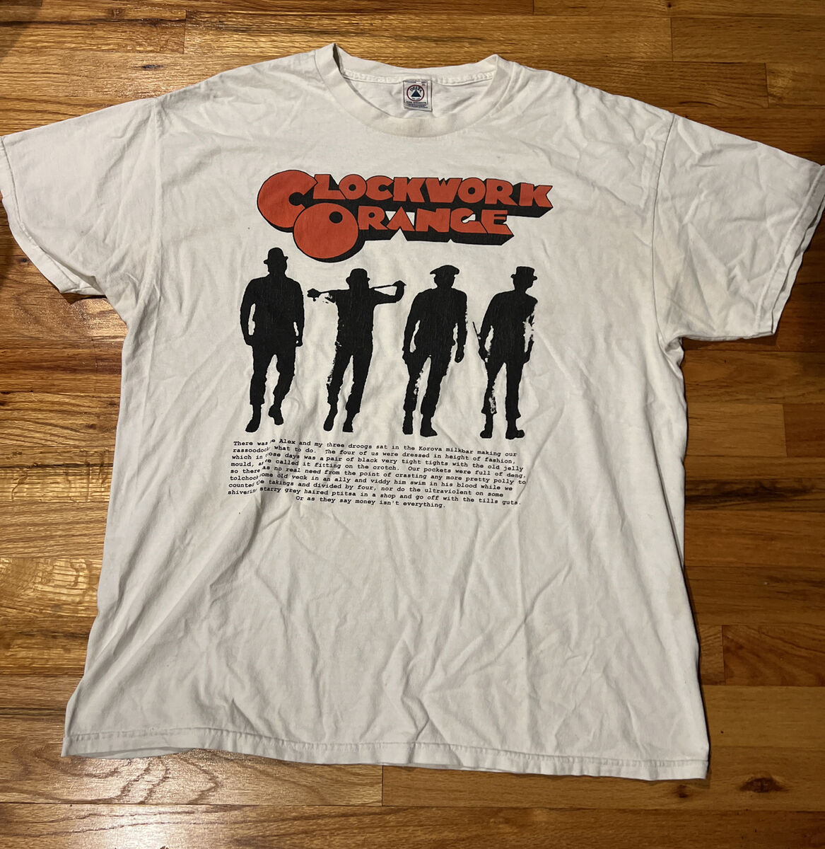 Vintage 90's Clockwork Orange Stanley Kubrick Horror T Shirt Vintage 90's Clockwork Orange Stanley Kubrick Horror T Shirt