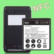 Long life 4600mAh NFC Battery Special Rapid Charger f Samsung Galaxy J3 LTEJ300M
