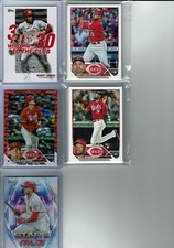 2023 Topps Baseball Series 1 & 2 Cincinnati Reds Team Set (21) Base Cards ++++