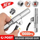 Grease Coupler Heavy-Duty Quick Release Grease Gun Coupler NPTI/8 10000PSI AU
