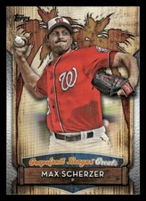 2019 Topps #GLG-14 Max Scherzer Grapefruit League Greats