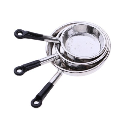 1/12 Kitchen Utensil Dollhouse Accessory Cookware Stew Pan