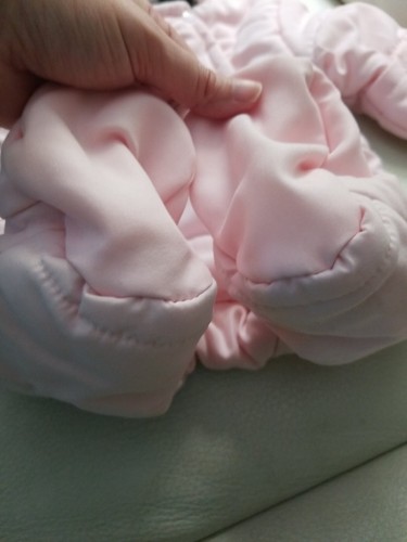 Calvin Klein 0-3 Month Baby Winter Snow Suit Baby Bunting Pink Warm Snaps - Picture 7 of 12