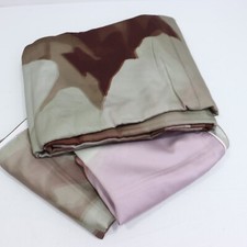 M.M Linen Double Duvet Cover Set Pink & Green Bedding Cover + Pillowcases