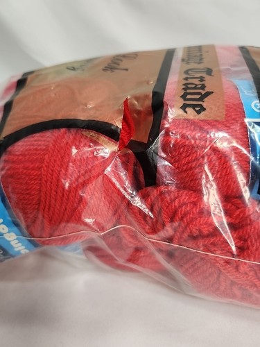 8 Pingouini Vintage 4 Metri, Rosso - 75% Acrilico - 25% Lana + Extra - Francia - Foto 7 di 8