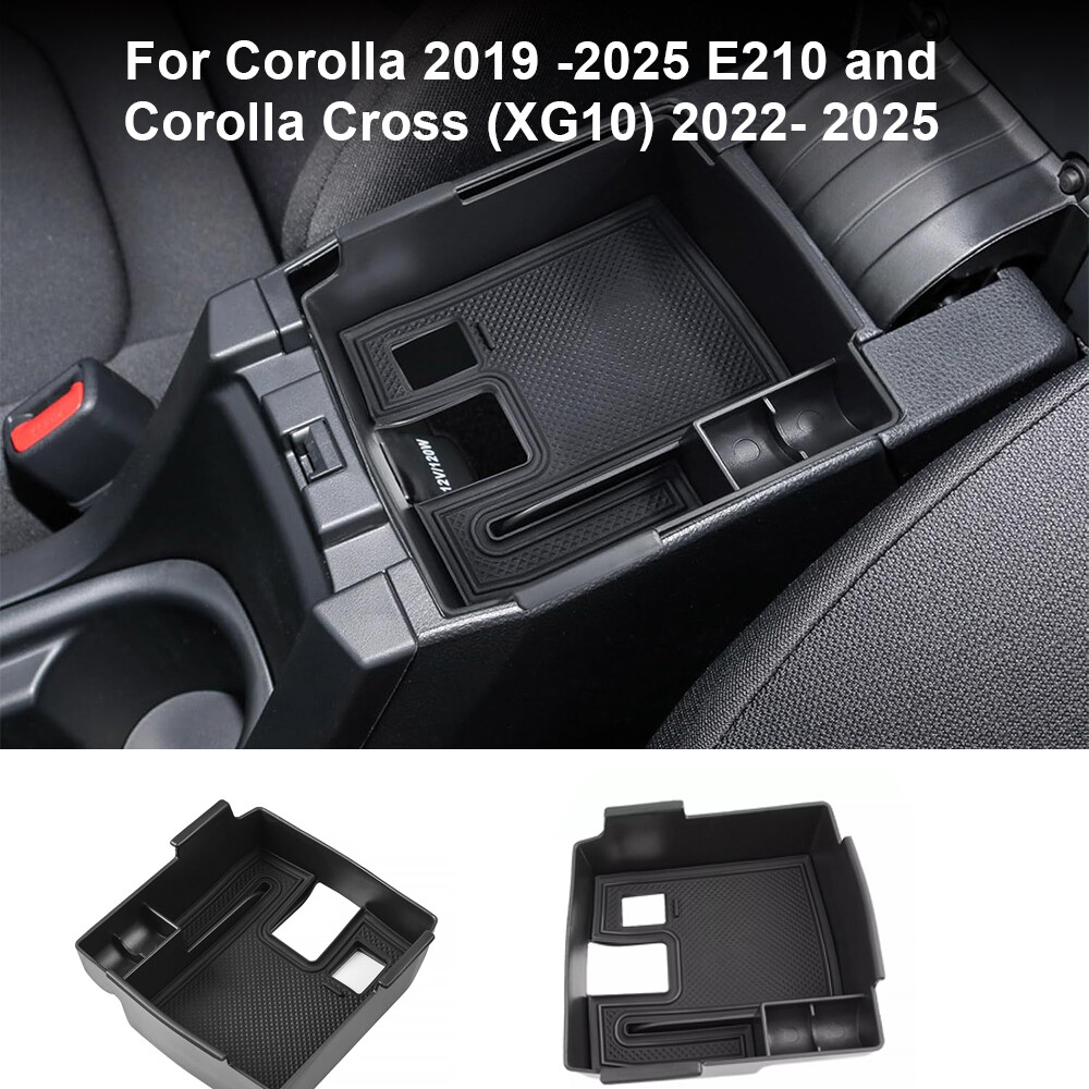 Armrest Box Fit Corolla E210 2019-25 Center Console Storage Tray Accessories