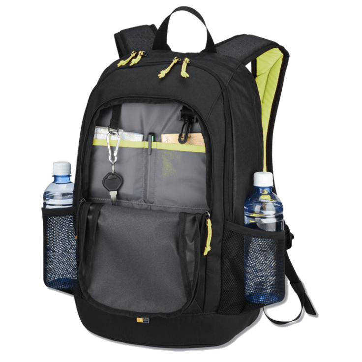 Case Logic Ibira Backpack (IBIR-115A) - Anthracite, 15.6" Laptop Sleeve, Tablet Pocket, Outdoor-Inspired Design