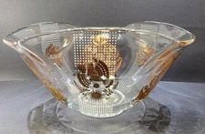 Georges Briard Signed VTG MCM Glass Bowl