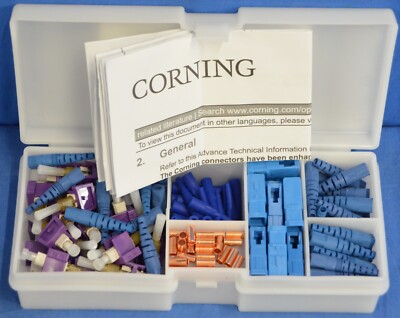 Corning Fiber Optical Connector, OSNP-SCU-900-Z, 25 Pieces In One Box.
