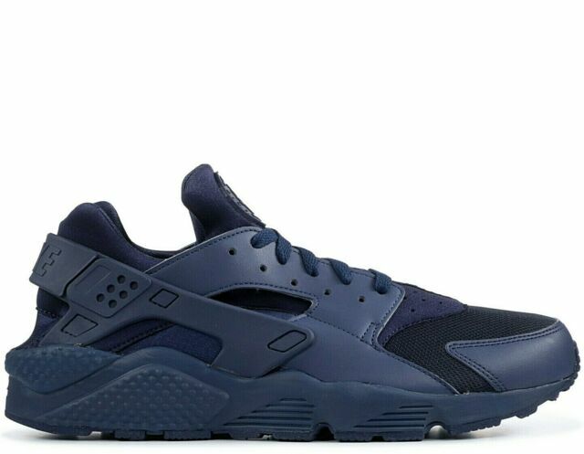 triple navy huaraches