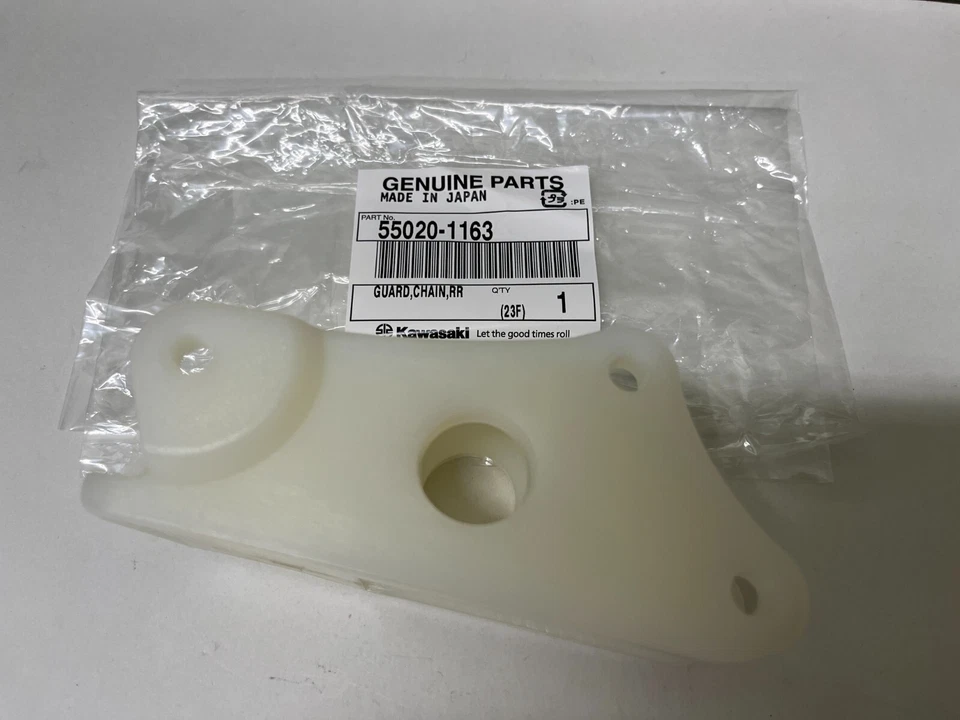 84-88 KAWASAKI KDX80 80 84-85 KX80 85-03 KX60 60 OEM GUÍA DE PROTECCIÓN DE CADENA TRASERA Foto 3 de 4