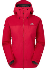 Mountain Equipment Wmns Saltoro Jacket | Red Size 8 Xs Gore-tex | Rrp £240