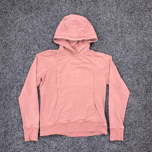 Lululemon Sweater Salmon Scuba Fitted Pullover Hoodie Women's Size 4