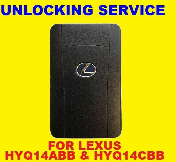 OEM unlocked LEXUS HYQ14CBM HYBRD smart card key keyless entry remote OEM unlocked LEXUS HYQ14CBM HYBRD smart card key keyless entry remote