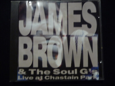 JAMES BROWN+The Soul G`s,Live at Chastain Park,CD gebraucht, Charly Records 1988