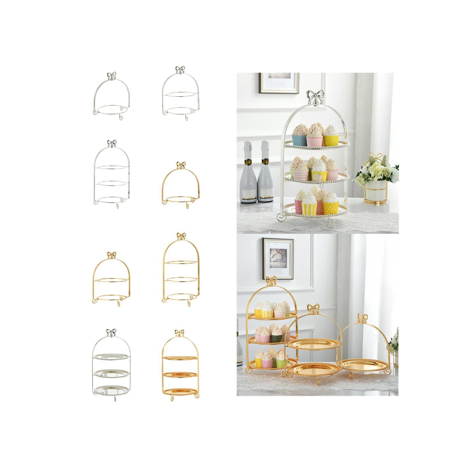 Encimera Vanity Rack Bandeja para servir Fiesta Expositor de postres decorativo