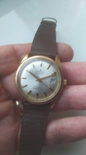  Levrette Automatic rare Vintage Watch incabloc BELLE-COMBE gold plated 