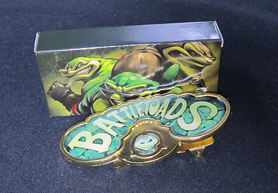 LOOTCRATE GAMING Exclusive BattleToads Belt Buckle BRAND NEW [NIB]
