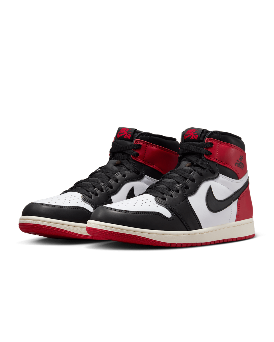 シューズ(男性用) NIKE AIR JORDAN 1 RETRO HIGH OG Size 9 - Air Jordan 1 Retro OG High Black Toe Reimagined for