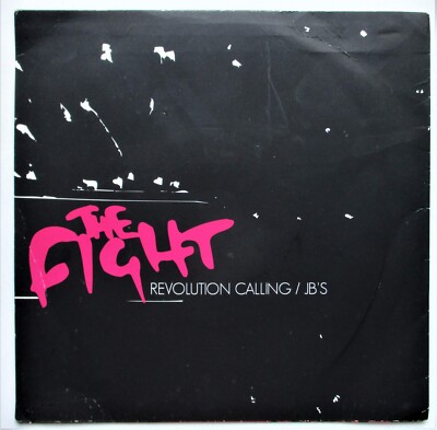 The Fight - 7'' UK 45 - Revolution Calling - 2004 - Green Vinyl - REP 01 - EX/VG+