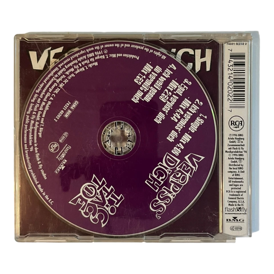 Verpiss' Dich von Tic Tac Toe | CD | 1996 - Bild 2 von 2