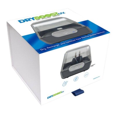 DryBoost UV - Dry, Recharge, Sanitize Rechargeable Devices