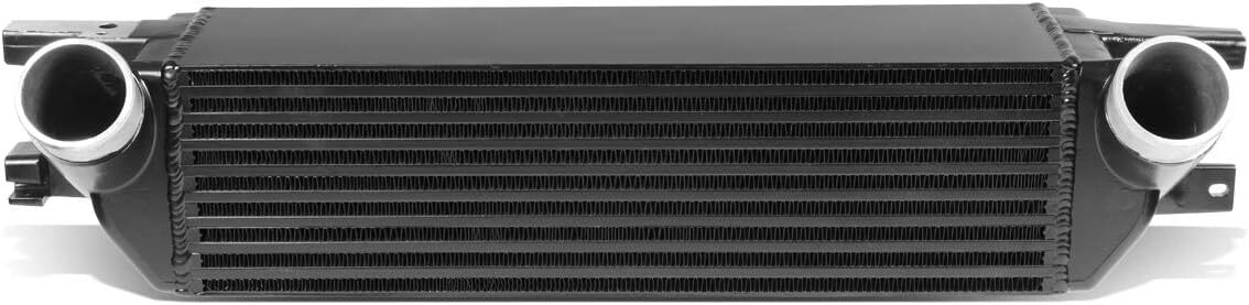 FOR 15-23 MUSTANG 2.3L ECOBOOST ALUMINUM FRONT MOUNT BAR&PLATE INTERCOOLER BLACK