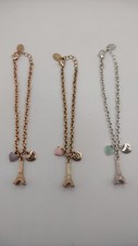 NWoB Claire s Eiffel Tower BFF Bracelets Rose Gold Gold and Silver Tone Jewelry