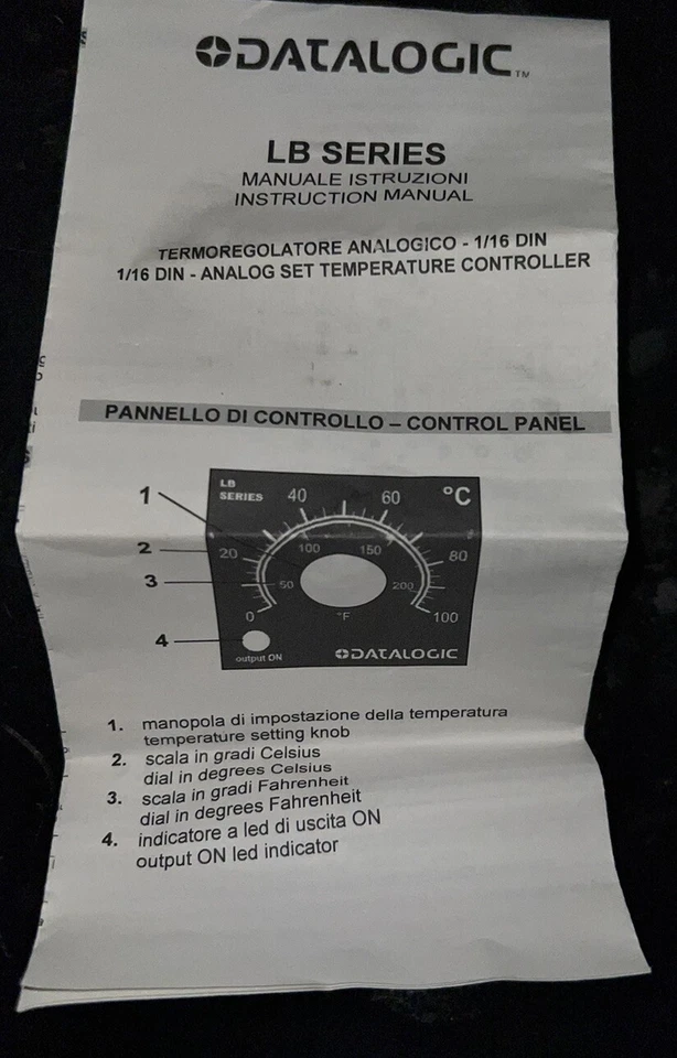 datalogic Lb 10-25-tc controller 230v Ac S/N 0141 - Image 2 of 4
