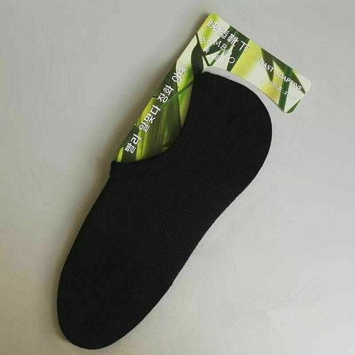 5/10 Paia Calze Bambù No Show Naslip Caviglia Sport Respirazione Maglia Uomo/Donna 6-11 - Foto 19 di 22