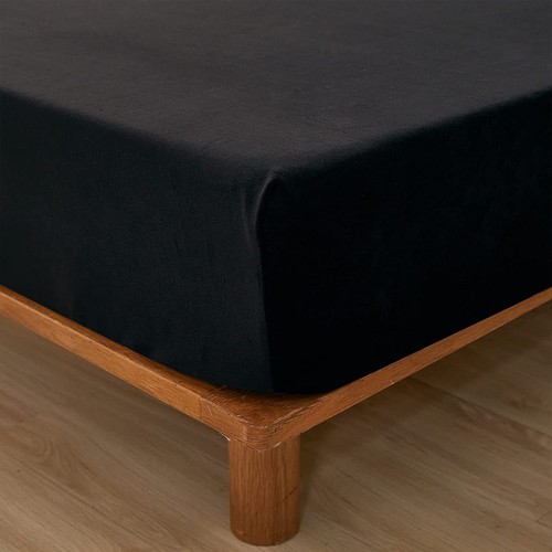 Extra Deep 25 cm Full Fitted Sheet Bed Sheets Single Double King Super King Size - Picture 17 of 48