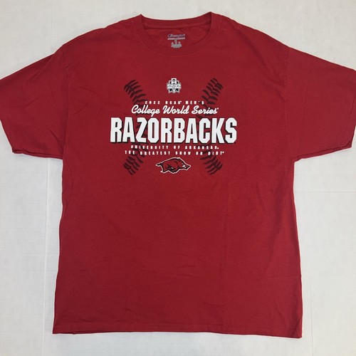 Razorbacks 2022 NCAA Men’s College World Series ‘Greatest Show On Dirt’ Shirt