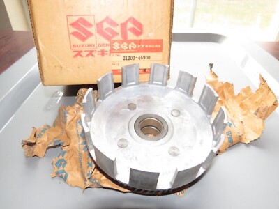 NOS Suzuki RM80 RM 80 1980-1981 Genuine Engine Clutch Basket