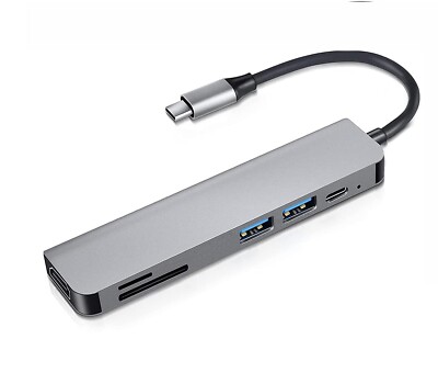 For Samsung Galaxy S24/Ultra/Plus - PD Port 7-in-1 USB-C to 4K HDMI Adapter HDTV