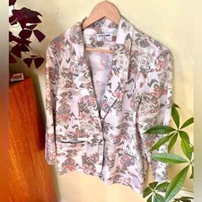 Alfred Dunner Women s Single Button Blazer SouthWestern Aztec, Size 14 Petite