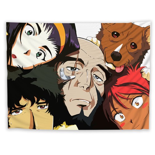 Cowboy Bebop Tapestry Art Wall Hanging Sofa Cover Poster EBay