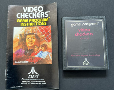 Jeu Atari 2600 Video Pinball jeu + notice version PAL (N