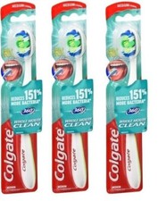 Colgate 360 Toothbrush with Tongue and Cheek Cleaner 1 Count X 3 Packs