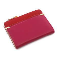 Women's Short Small Money Purse Wallet Ladies Leather Folding Coin Card Holder