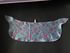 American Girl  18" Doll  Hawaiian Flower Floral Skirt Sarong Blue Pink Flowers