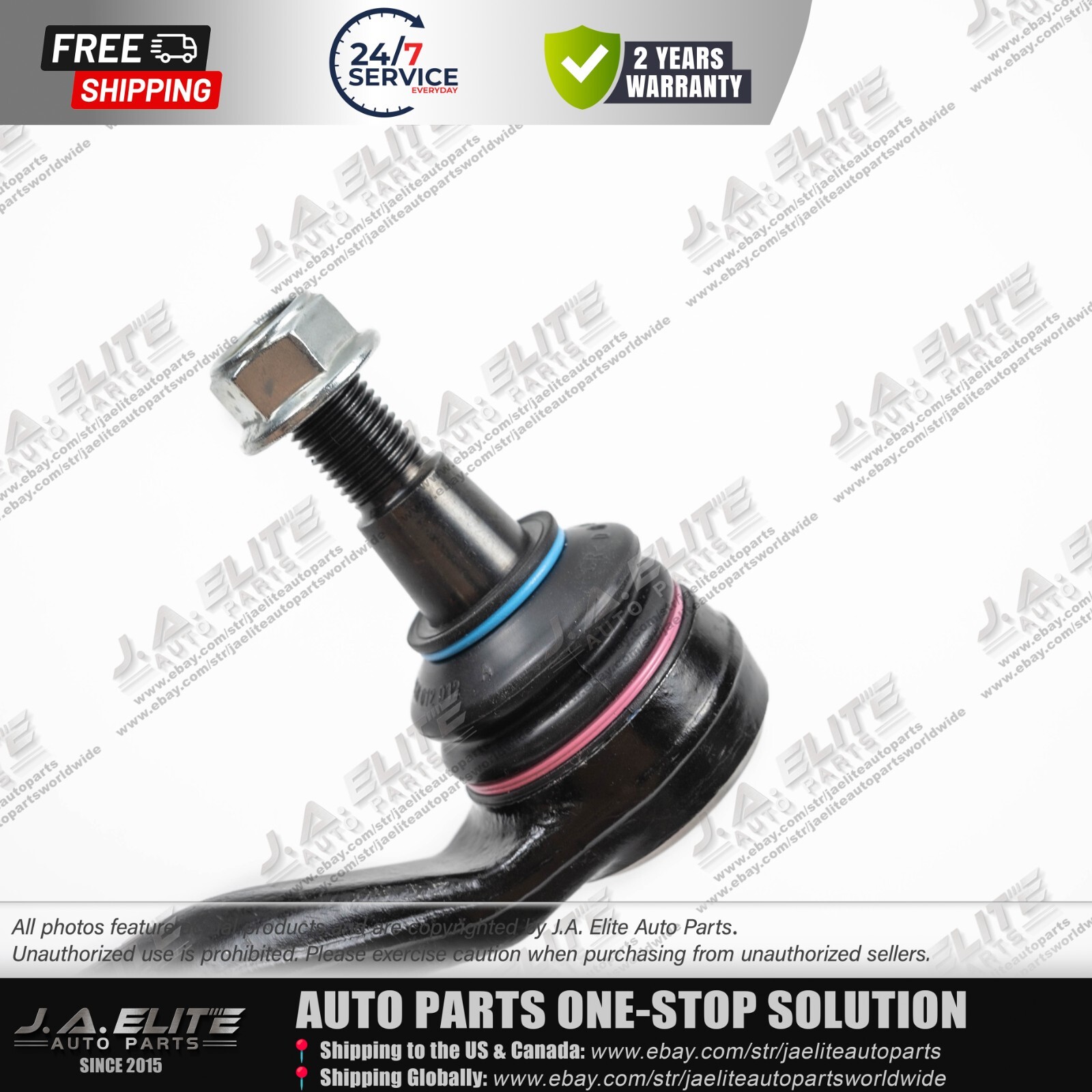 Inner&Outer Steering Ball Joints with Dust Cover fit Rolls-Royce Phantom (04-13)