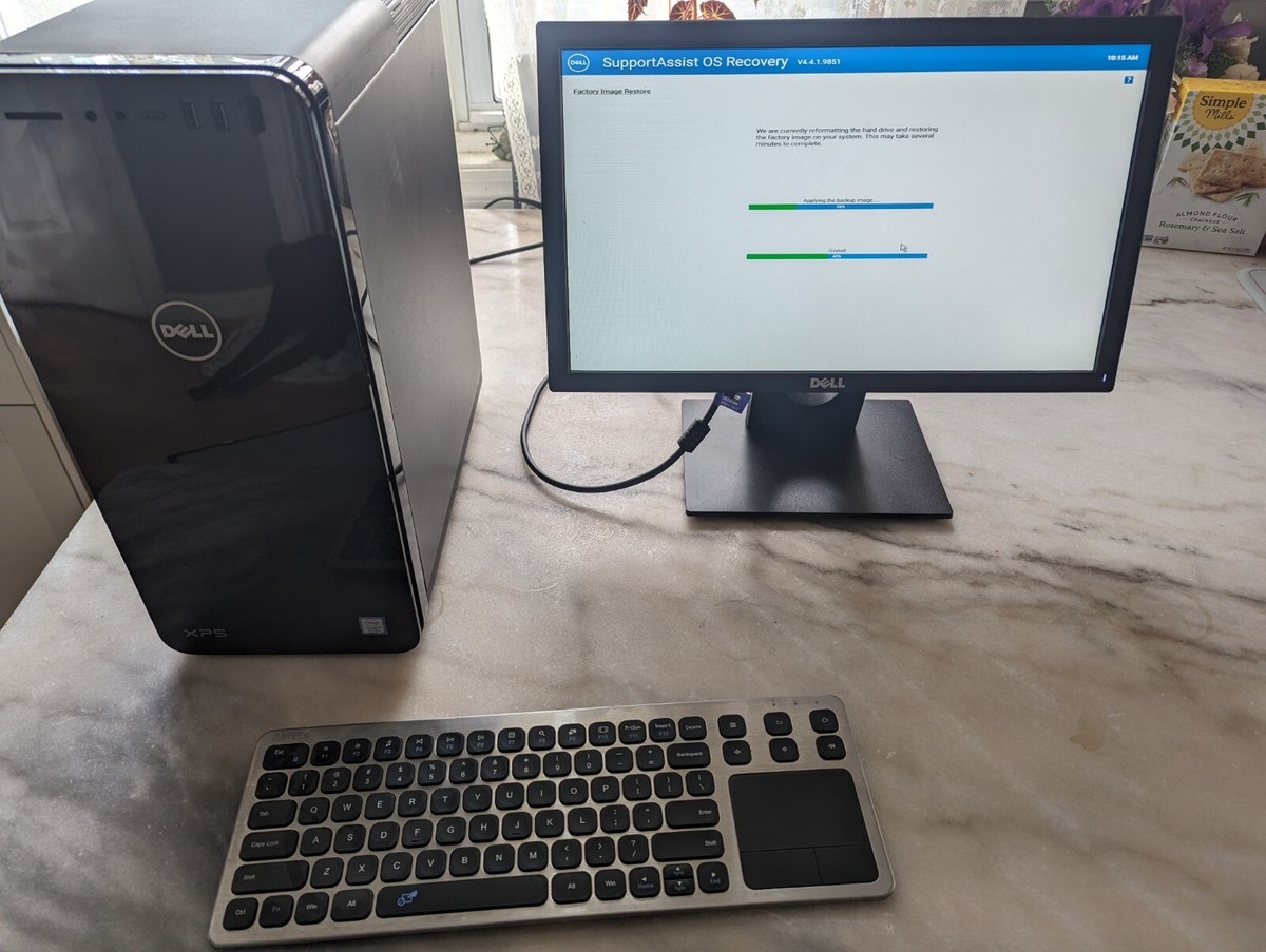Dell XPS 8930 Gaming PC Core i7-9700 3GHz 32GB 512GB SSD + 2TB HDD