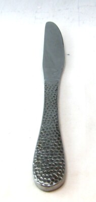 DiMora Stainless Steel Unknown ''HAMMERED'' Pattern  Dinner Knife (Knives)