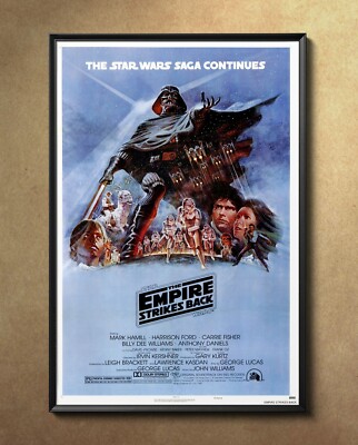 Star Wars The Empire Strikes Back 1980 Movie Poster 24''x36'' Glossy Unframed 8035